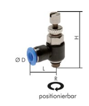 Regulator de debit compact, Mini