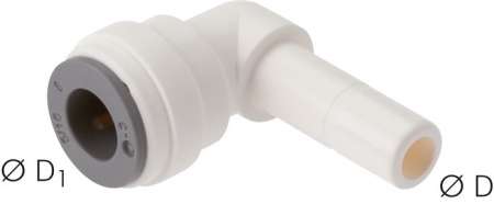 Racorduri push-in cot, IQS-LE (EPDM)