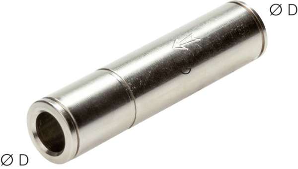 Racord push in cu supapa de sens 6mm, IQS-MSV