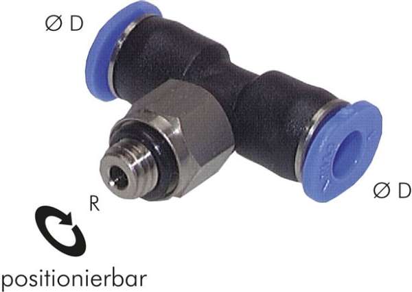 Racord push-in T G 1/8"-6mm,IQS mini