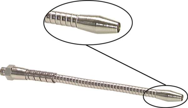 Furtun metalic 700mm, G 1/4" 