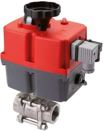 Actuator electric din otel, G 4", 12 to 24 V 