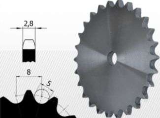 Roata disc pentru lant 05B-1 Z=24