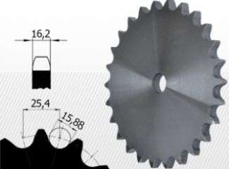 Roata disc pentru lant 16B-1 Z=25