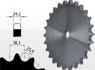 Roata disc pentru lant 24B-1 Z=28