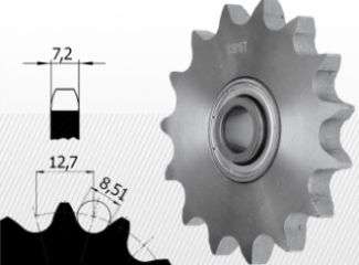 Roata de tensionare 08B-1 Z=18 S