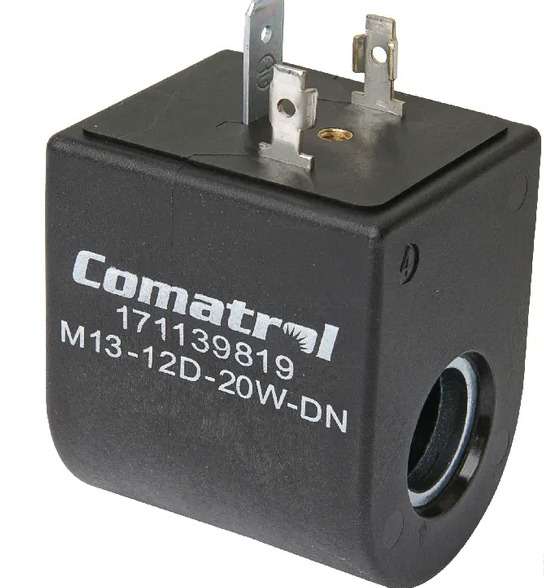 BOBINA ELECTROMAGNET 12VDC D13.15MM L = 39.3 20 W SR BE12VDC13MM-STD-SR