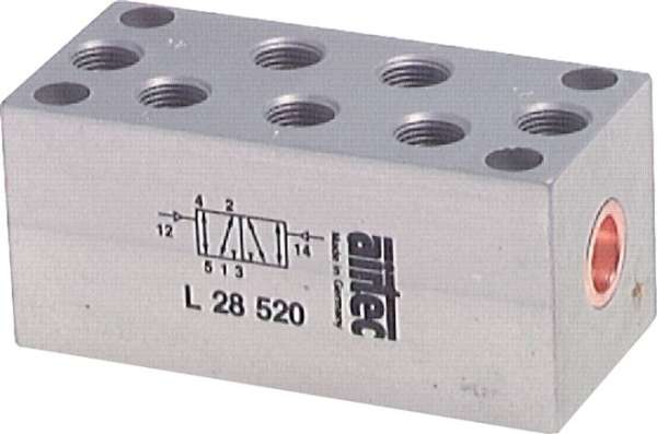 Valva cu actionare pneumatica 5/2,M 5   -  L 25 520