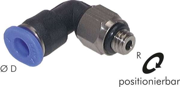 Racord push-in cot M 3-3mm,IQS mini