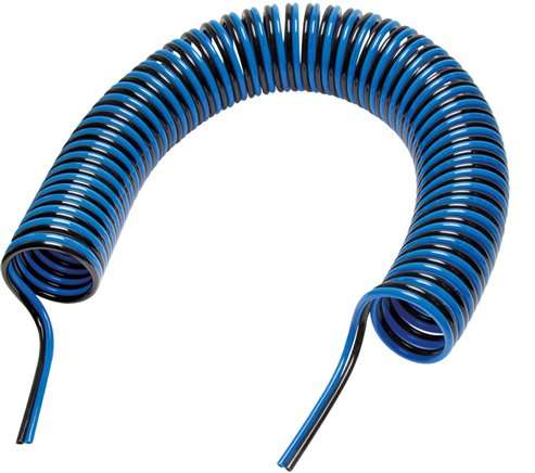 Furtun spiral PA dublu 8 x 6 mm, 2,5m.