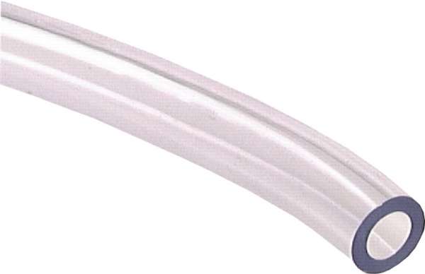 Furtun PVC 8x12mm, transparent, rola 25 m