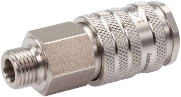 Cuplaje (NW7,2) G 1/4" (filet exterior), Otel inoxidabil