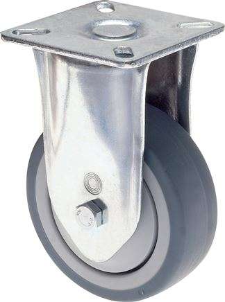 Roata industriala, cu suport fix, 100mm