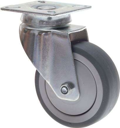 Roata industriala,cu suport rotativ, 125mm