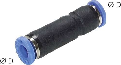 Racord push-in, autoblocant 4mm, IQS standard