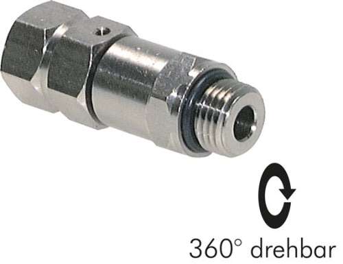 Racord rotativ  G 1/2"(Filet exterior) -G 1/2" (Filet interior)