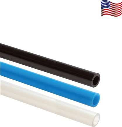 Furtun polietilen 1/4" x 4.3mm, albastru