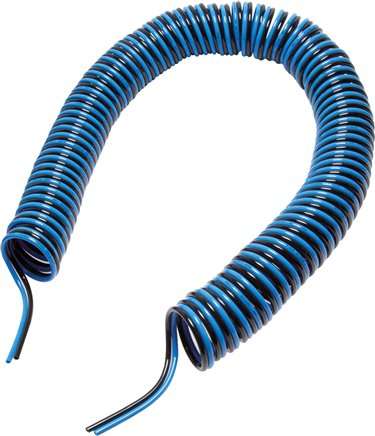 Furtun spiral dublu poliuretan4 x 2mm 10,0m. 