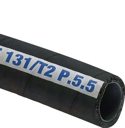 EPDM/PE Furtun chimical 50 (2")x66mm, EN12115, insertie din otel