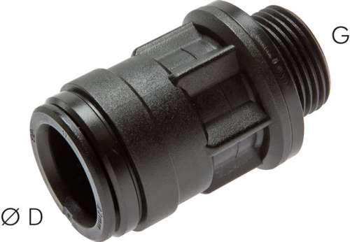 Racord push-in drept G 3/8"mm-15mm, IQS big